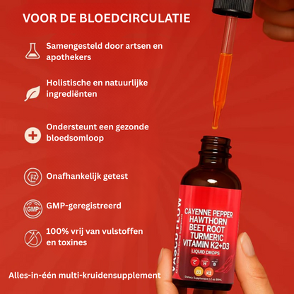 VascuFlow™ - Cayennepeper Vloeibare Druppels